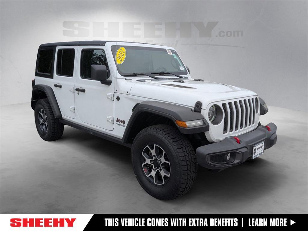 used 2021 Jeep Wrangler Unlimited car, priced at $28,888