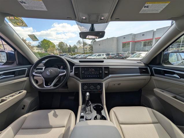 used 2021 Volkswagen Atlas car, priced at $25,488
