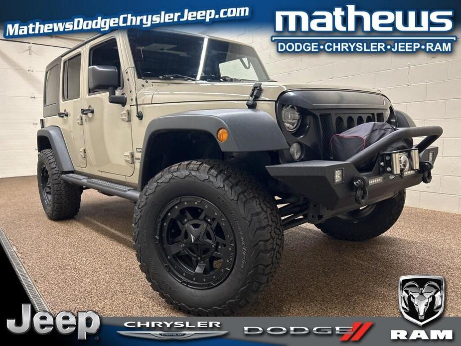 used 2017 Jeep Wrangler Unlimited car, priced at $25,833