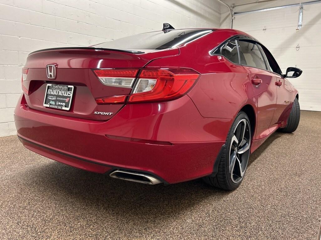 used 2021 Honda Accord car, priced at $18,000
