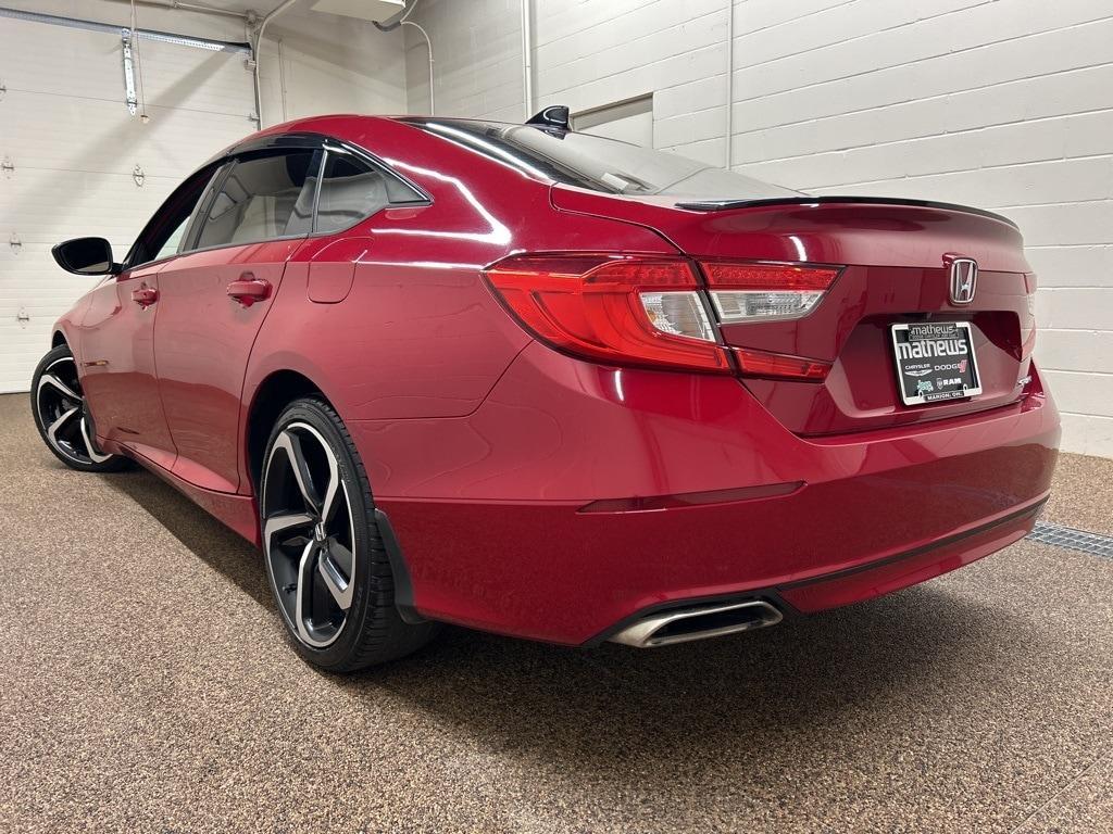 used 2021 Honda Accord car, priced at $18,000