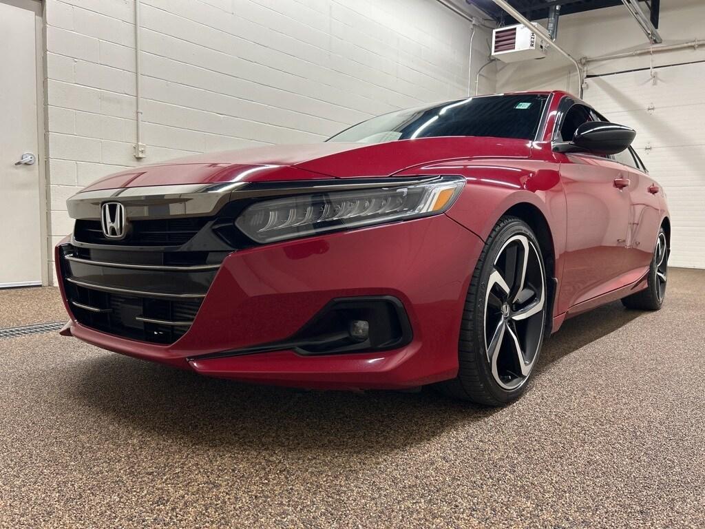 used 2021 Honda Accord car, priced at $18,000
