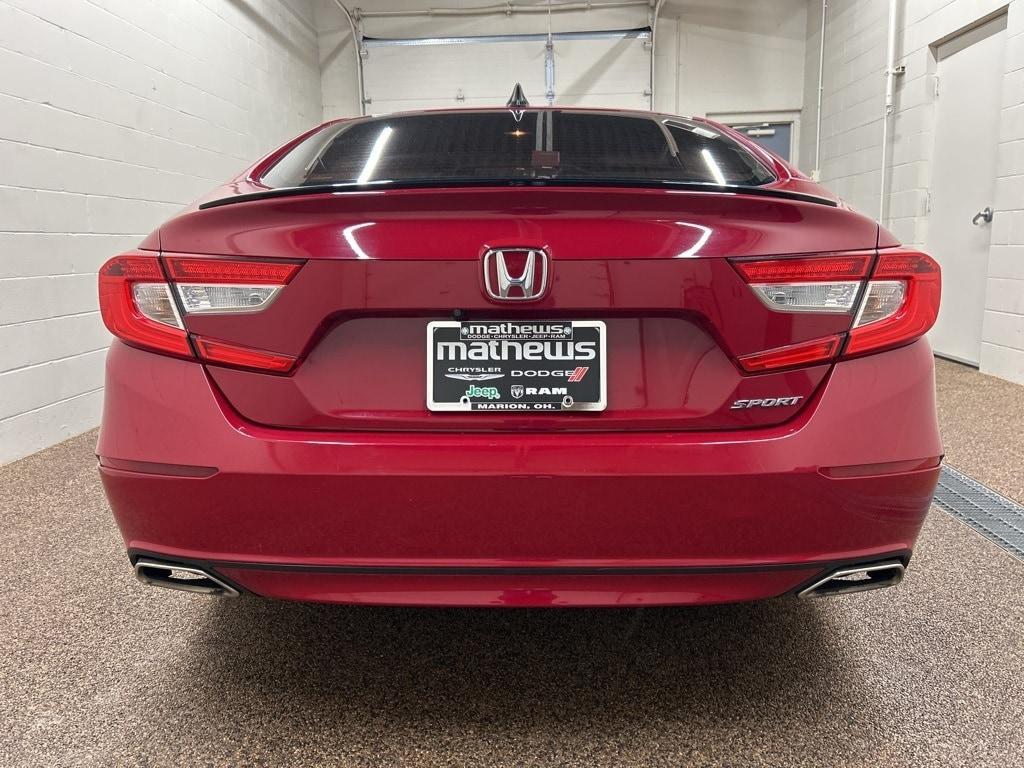 used 2021 Honda Accord car, priced at $18,000