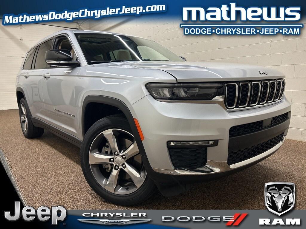 used 2021 Jeep Grand Cherokee L car, priced at $32,625