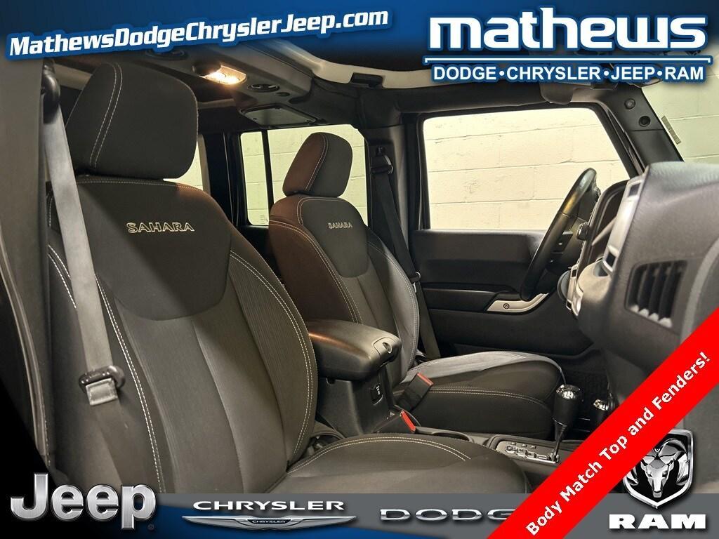 used 2016 Jeep Wrangler Unlimited car, priced at $18,960