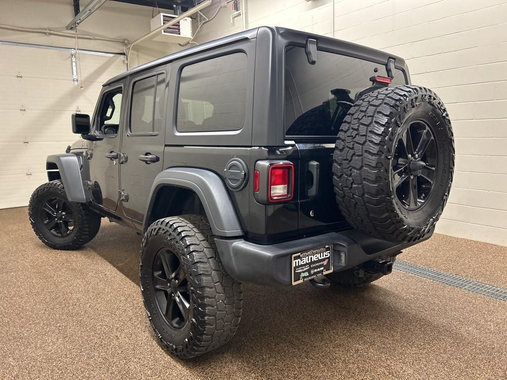 used 2020 Jeep Wrangler Unlimited car, priced at $30,000