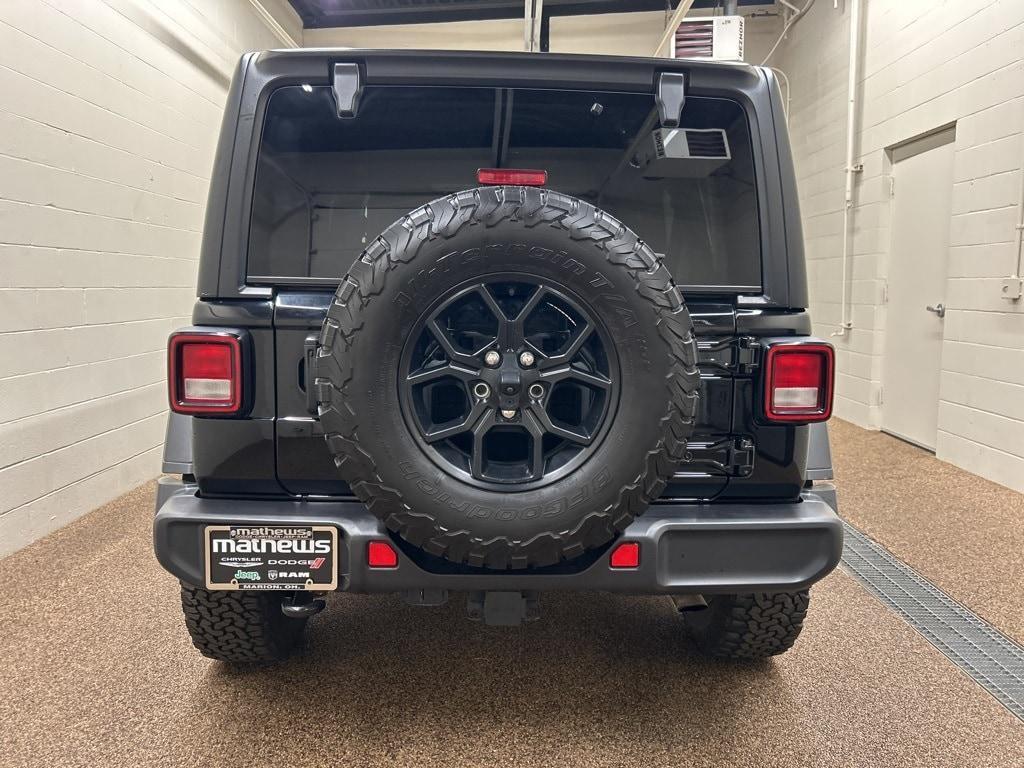 used 2024 Jeep Wrangler car, priced at $37,000