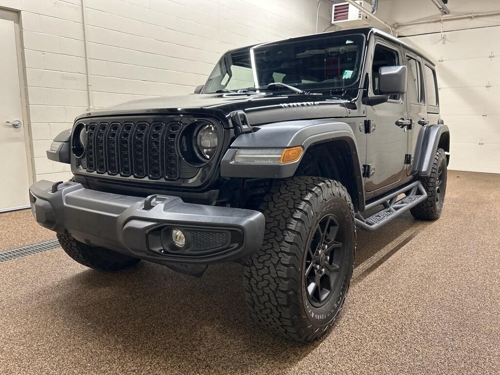used 2024 Jeep Wrangler car, priced at $37,000