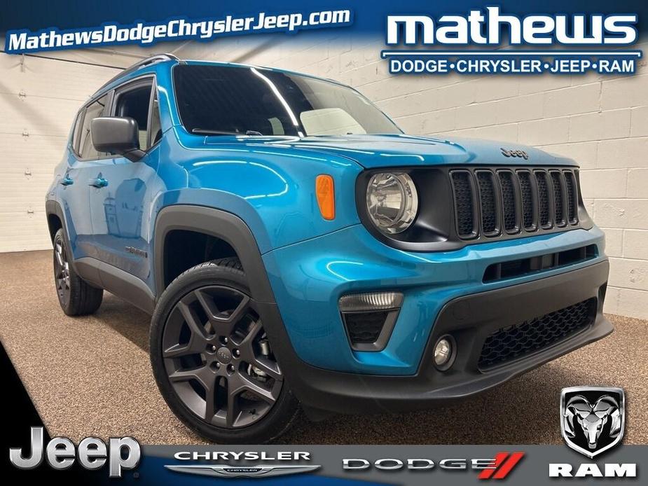 used 2021 Jeep Renegade car, priced at $25,882