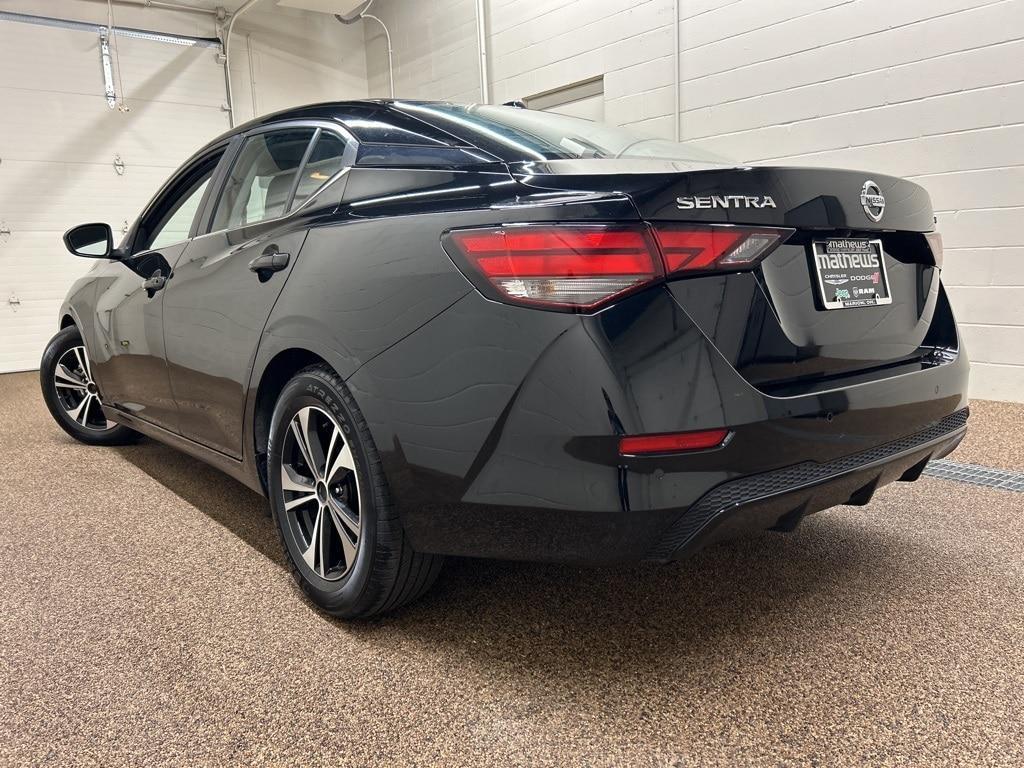 used 2021 Nissan Sentra car, priced at $18,000