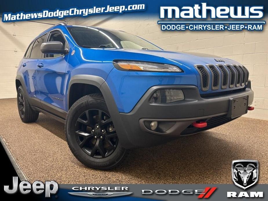 used 2017 Jeep Cherokee car, priced at $21,993