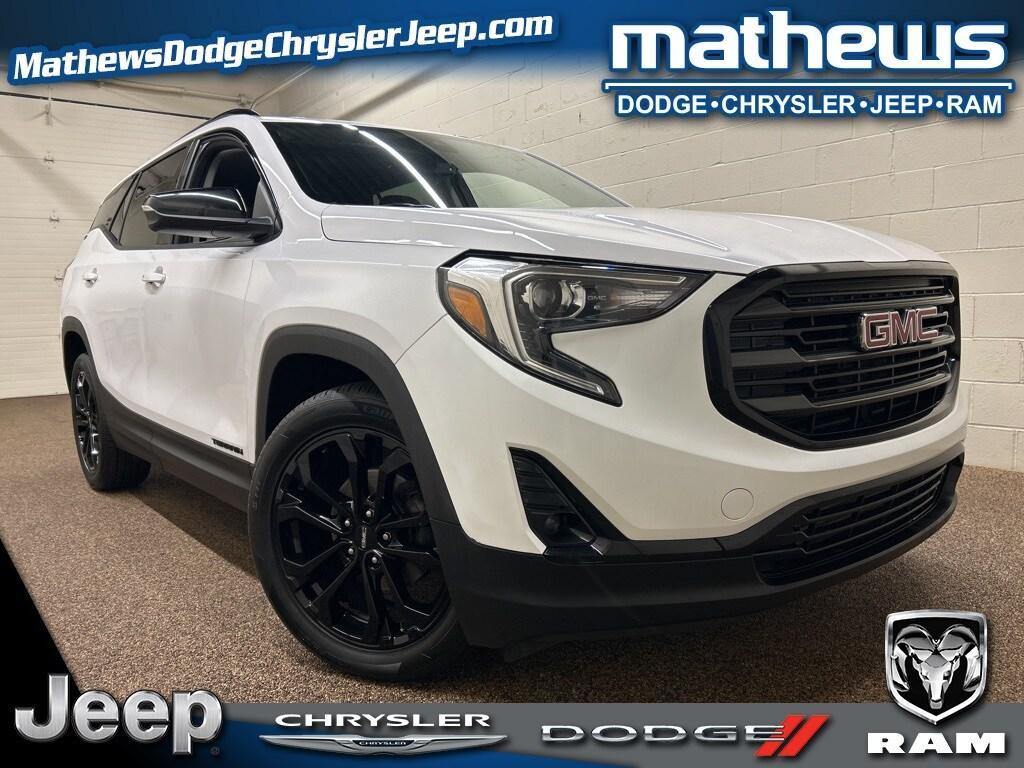 used 2021 GMC Terrain car, priced at $20,000