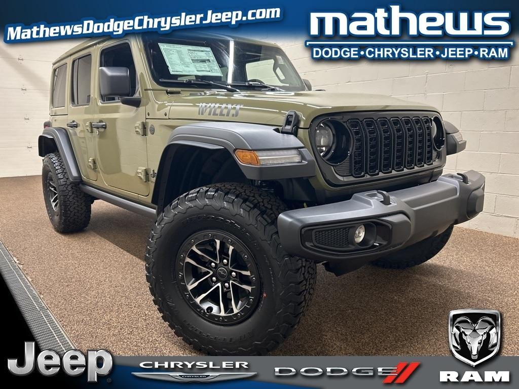 new 2025 Jeep Wrangler car, priced at $54,622