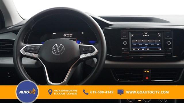 used 2023 Volkswagen Taos car, priced at $17,500