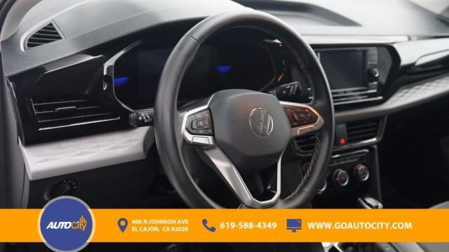 used 2023 Volkswagen Taos car, priced at $17,500