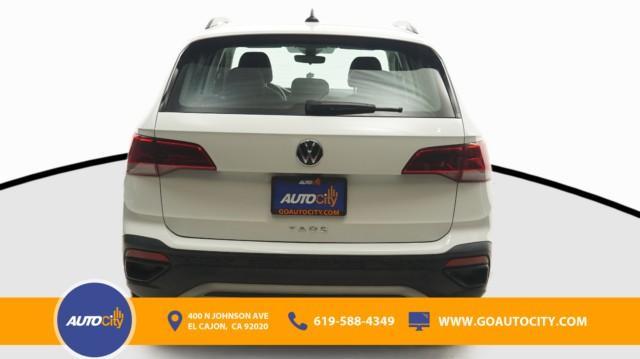 used 2023 Volkswagen Taos car, priced at $17,500
