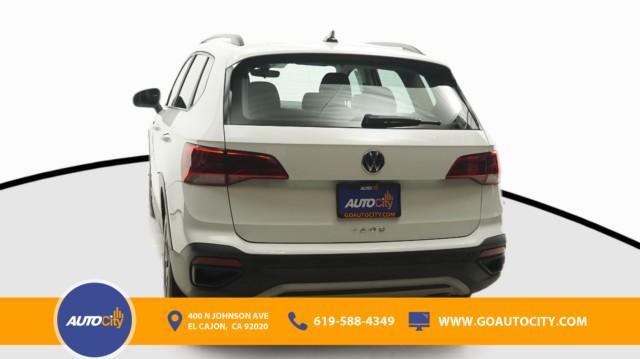 used 2023 Volkswagen Taos car, priced at $17,500