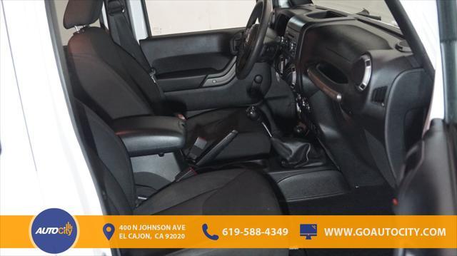 used 2016 Jeep Wrangler Unlimited car, priced at $21,500