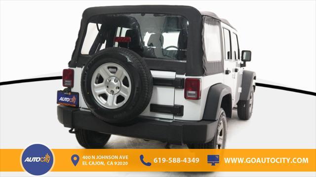 used 2016 Jeep Wrangler Unlimited car, priced at $21,500