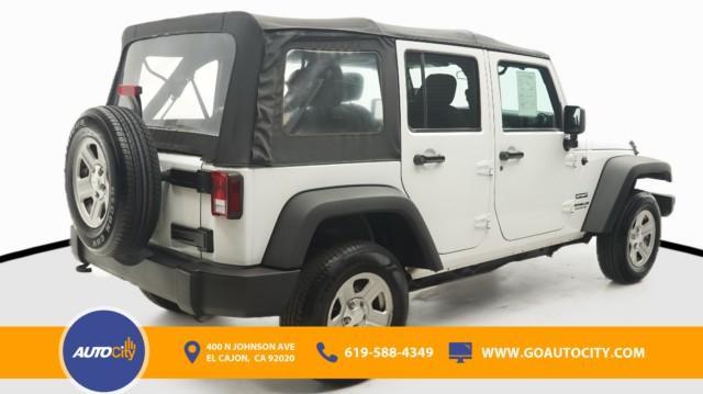 used 2016 Jeep Wrangler Unlimited car, priced at $18,950