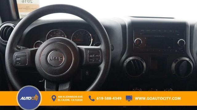 used 2016 Jeep Wrangler Unlimited car, priced at $18,950