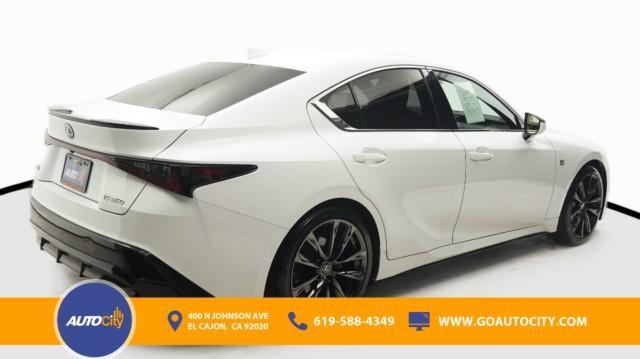 used 2021 Lexus IS 350 car, priced at $37,950