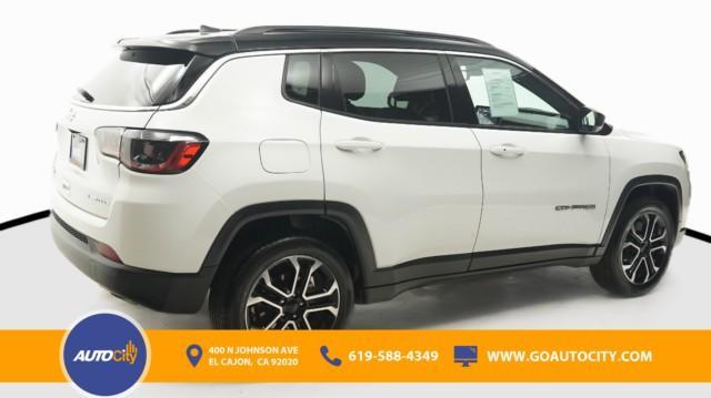 used 2023 Jeep Compass car, priced at $20,900