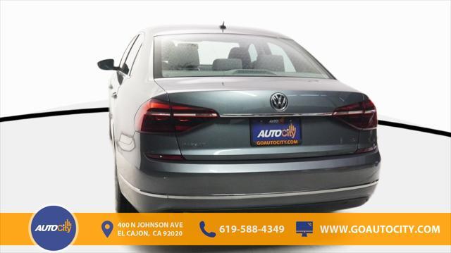 used 2017 Volkswagen Passat car, priced at $15,500