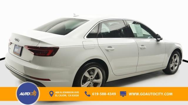 used 2019 Audi A4 car, priced at $19,450
