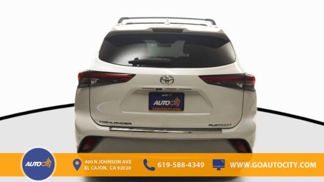 used 2020 Toyota Highlander car, priced at $34,400