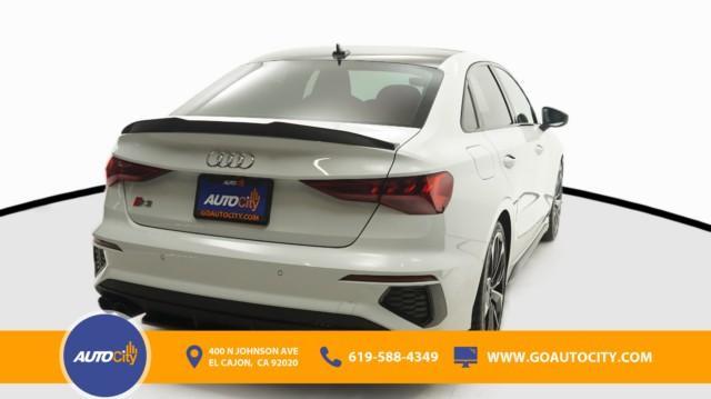 used 2023 Audi S3 car, priced at $38,900