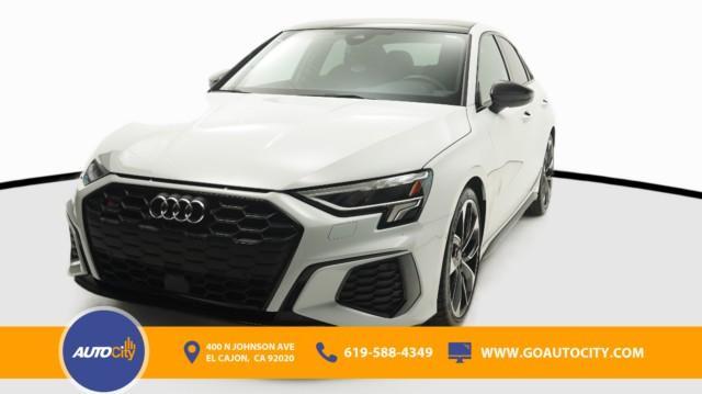 used 2023 Audi S3 car, priced at $38,900