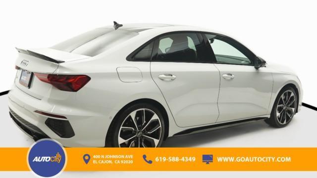 used 2023 Audi S3 car, priced at $38,900