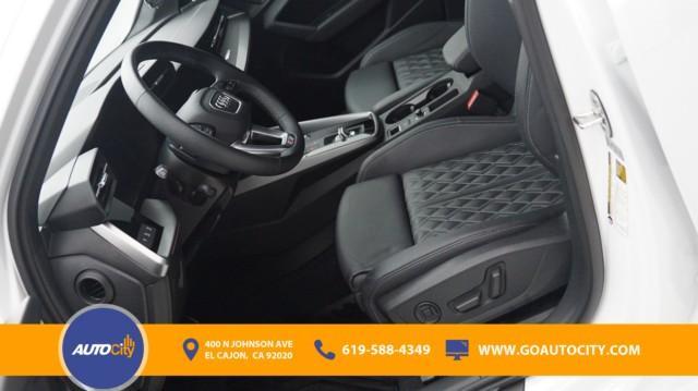 used 2023 Audi S3 car, priced at $38,900