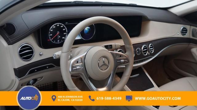 used 2018 Mercedes-Benz S-Class car, priced at $36,950