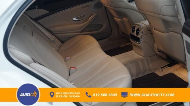used 2018 Mercedes-Benz S-Class car, priced at $36,950