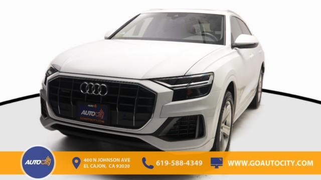 used 2019 Audi Q8 car, priced at $35,500