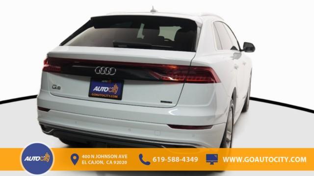 used 2019 Audi Q8 car, priced at $35,500