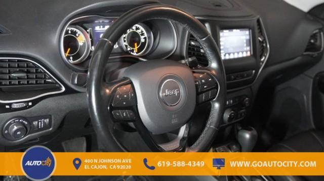 used 2021 Jeep Cherokee car, priced at $17,950