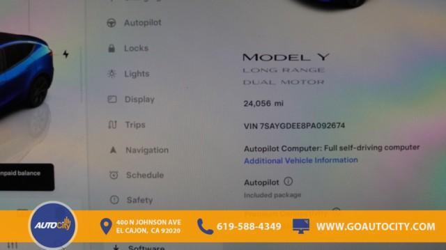 used 2023 Tesla Model Y car, priced at $34,400