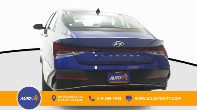 used 2024 Hyundai Elantra car, priced at $18,450