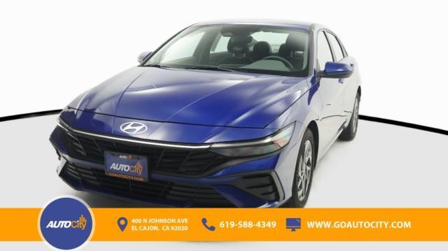 used 2024 Hyundai Elantra car, priced at $18,450