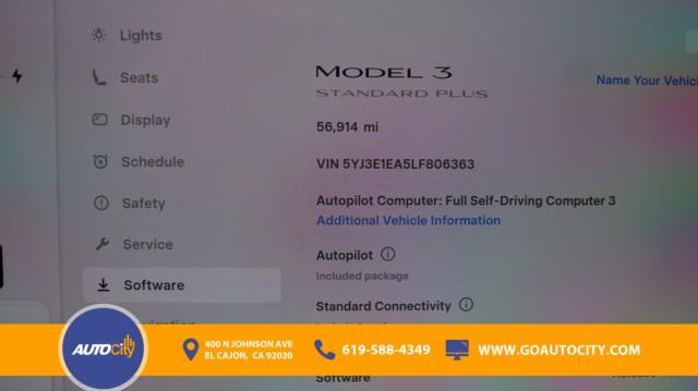 used 2020 Tesla Model 3 car, priced at $19,900