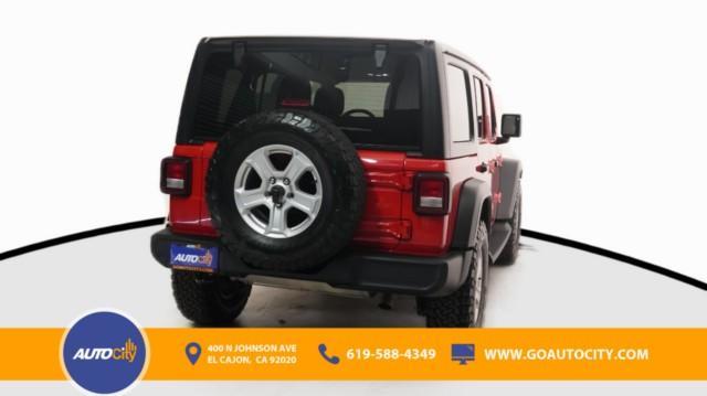 used 2023 Jeep Wrangler car, priced at $29,950