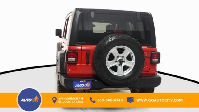 used 2023 Jeep Wrangler car, priced at $29,950