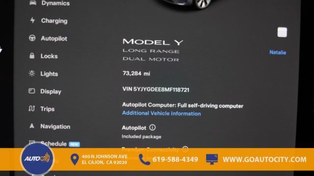 used 2021 Tesla Model Y car, priced at $25,900