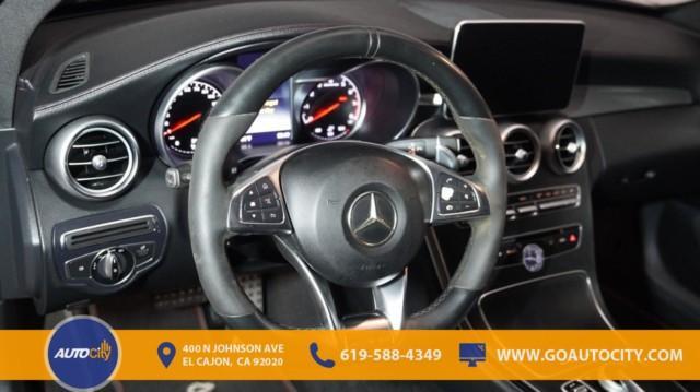 used 2017 Mercedes-Benz AMG C 43 car, priced at $24,450