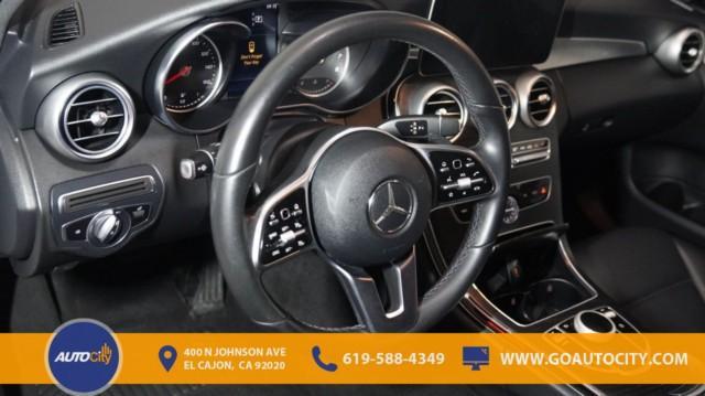 used 2019 Mercedes-Benz C-Class car, priced at $21,900