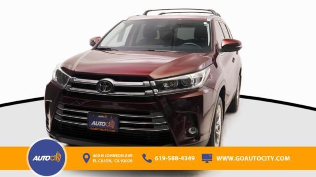 used 2019 Toyota Highlander car, priced at $29,500