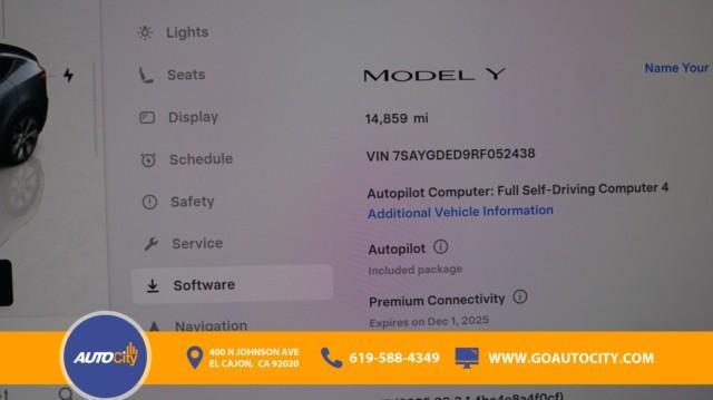 used 2024 Tesla Model Y car, priced at $32,450